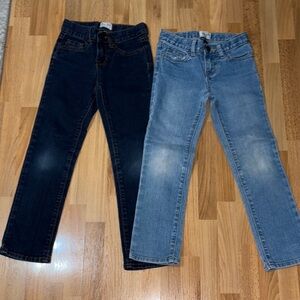 The Children’s Place - Girls Stylish Black and Blue Denim Jeans